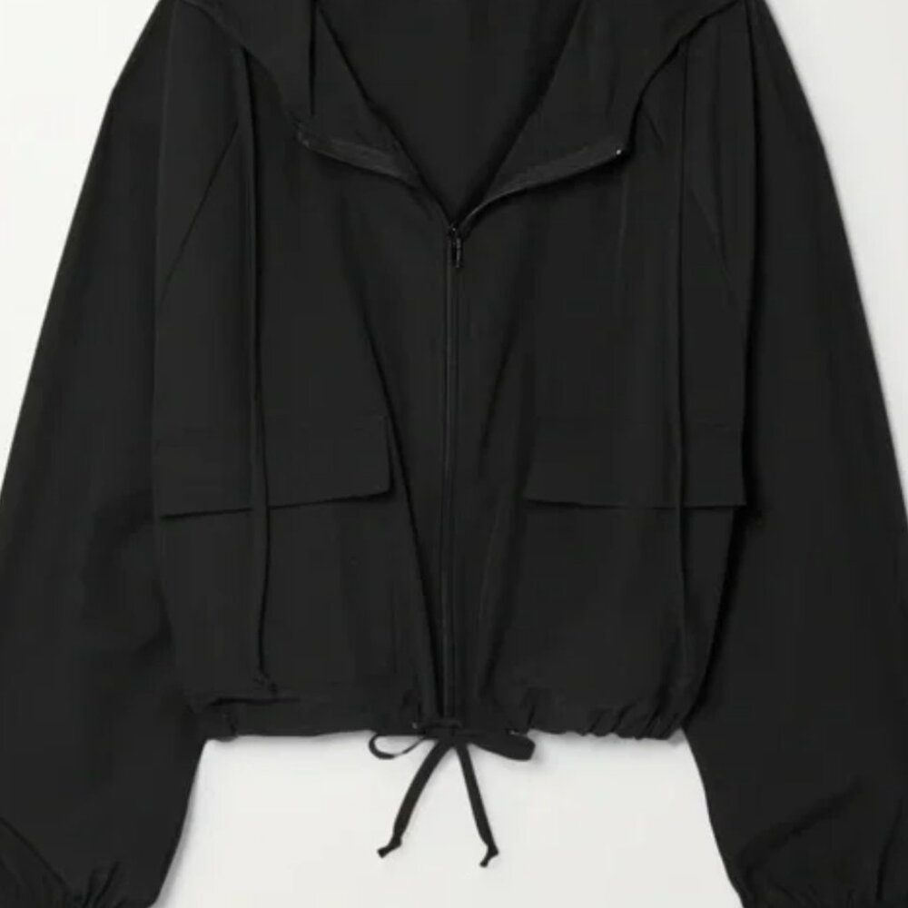 Year of Ours Terrain Hooded Shell Jacket – Black (XS)